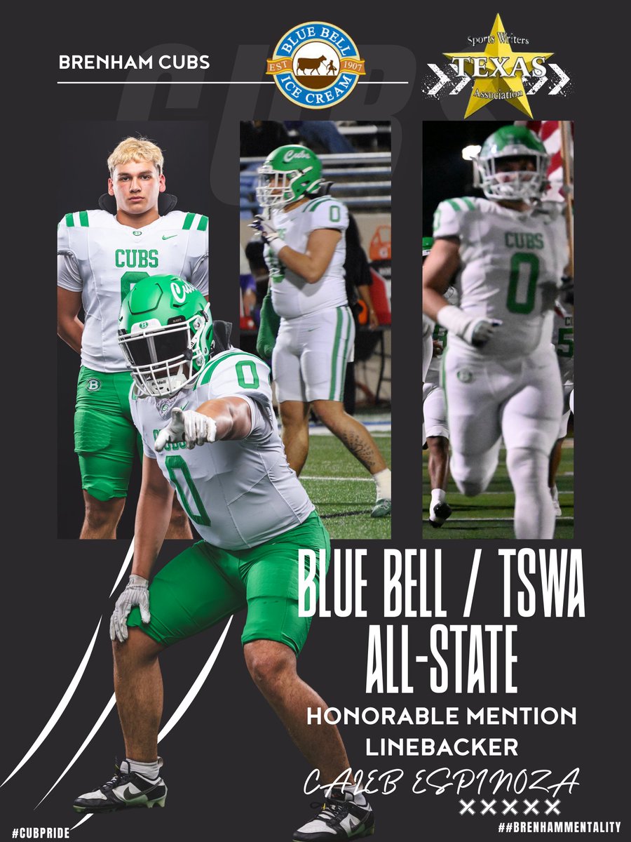 Brenham Cub Football tweet media