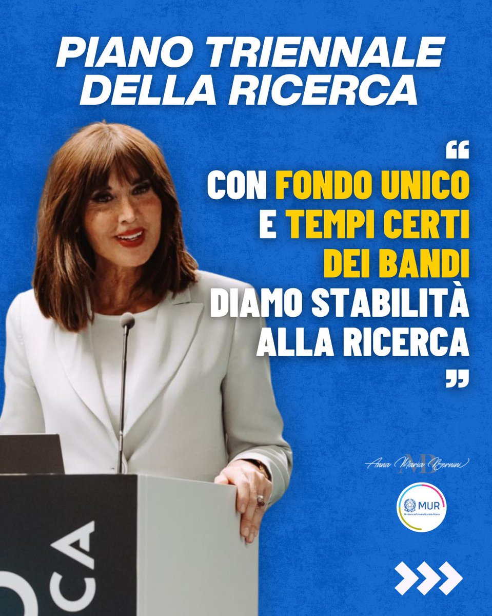 Ministero dell'Università e della Ricerca tweet media