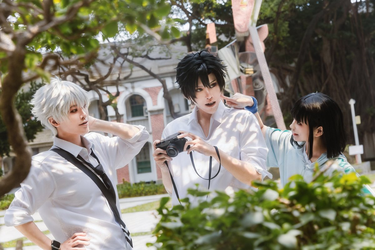 - linkclick  -  cos          

* 大學時期捏造 *    

陸光 :  我     
程小時 ：<a href="/m7933211/">氷羽🪶</a>
喬苓 : 軟呼

攝影 : 阿凡
#shiguang #linkclick #时光代理人