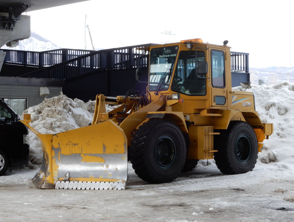 川崎重工 55DV(1.6㎥) 高速型除雪ドーザ 2008年式 マルチプラウ仕様