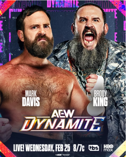 oralcarter376's tweet image. #BrodyKing vs #MarkDavis is scheduled for tomorrow night from #DenverCO for #AEWDynamite 

I can't wait to hear the LOUD "FUCK ICE" chants; Besides that, this looks like good match up.