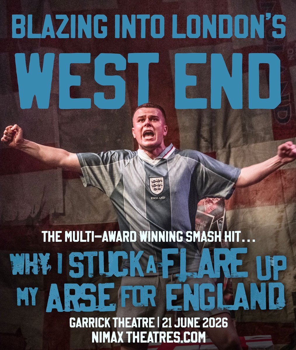 Why I Stuck A Flare Up My Arse For England tweet media