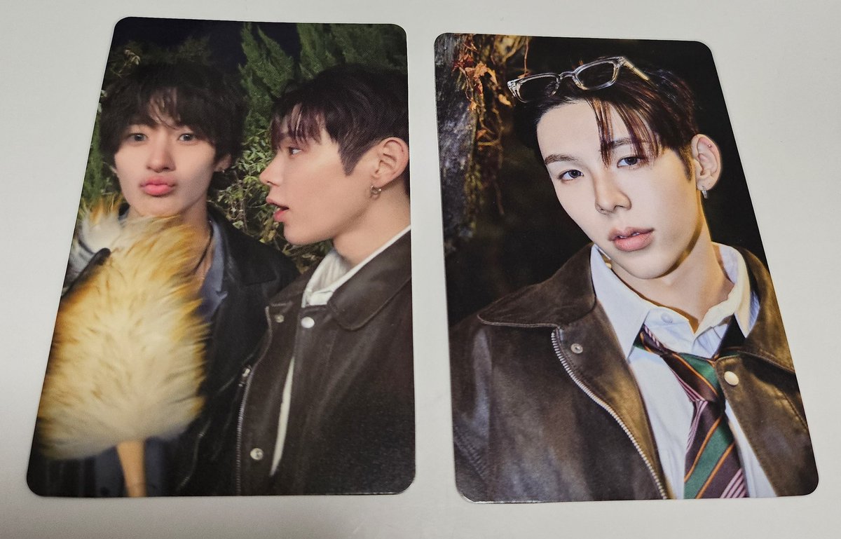 riize_es139's tweet photo. RIIZE All of You トレカ交換
【譲】画像1枚目
ショウタロウ、ショウタロウ＆アントン

【求】画像2枚目
同種ウンソク、ウンソク＆アントン

郵送希望です🙇🏻‍♀️ https://t.co/bVN8Uk7tDK