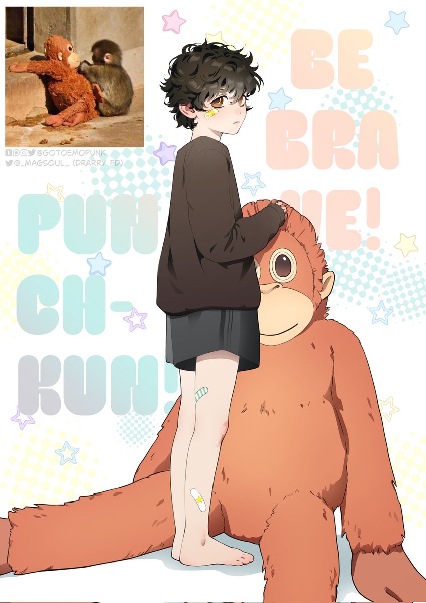 gotOemopunk's tweet photo. Be brave, Punch-kun!✨ https://t.co/oQyrePZZ1A