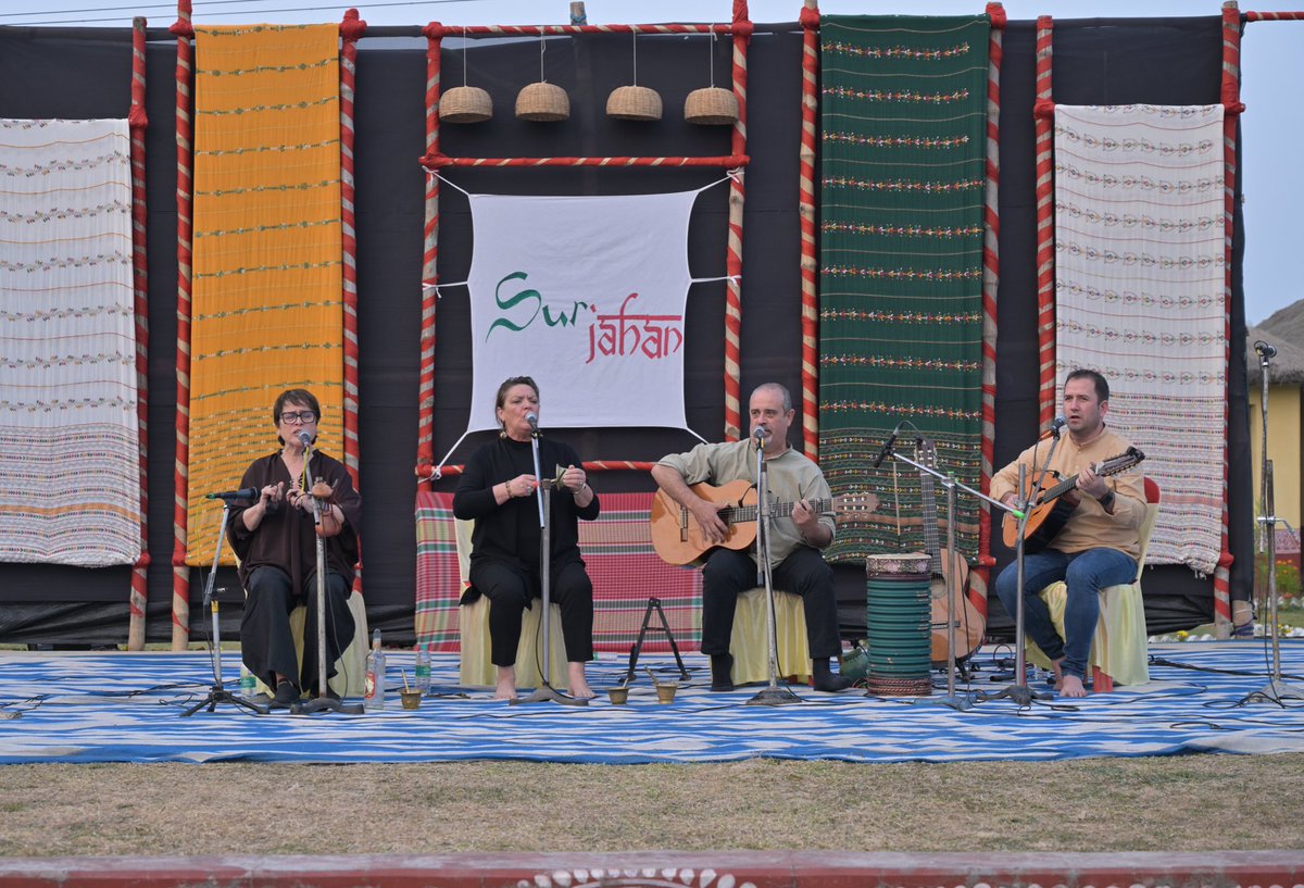 Emb. de España en India / Spanish Embassy in India tweet media