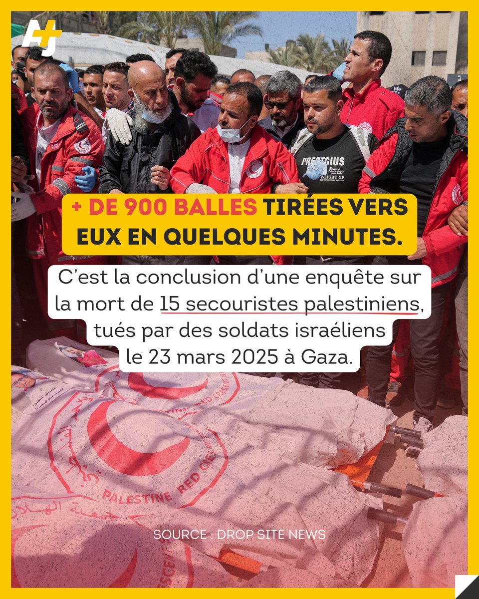 Leur assassinat a provoqué une vague d’indignation à l’international. Une enquête indépendante d’Earshot et de Forensic Architecture révèle comment 15 secouristes palestiniens ont été tués par des soldats israéliens dans le sud de la bande de Gaza le 23 mars 2025.