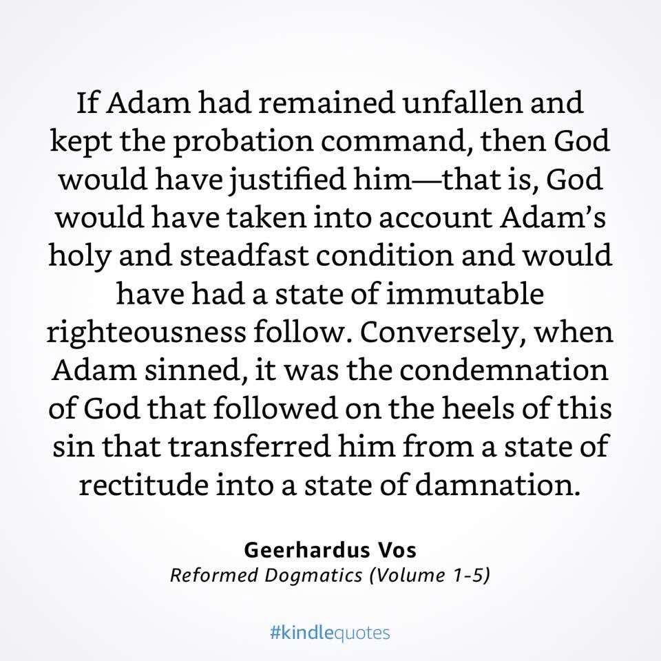 #KindleQuotes #CreatedForCommunion #CovenantTheology #GeerhardusVos