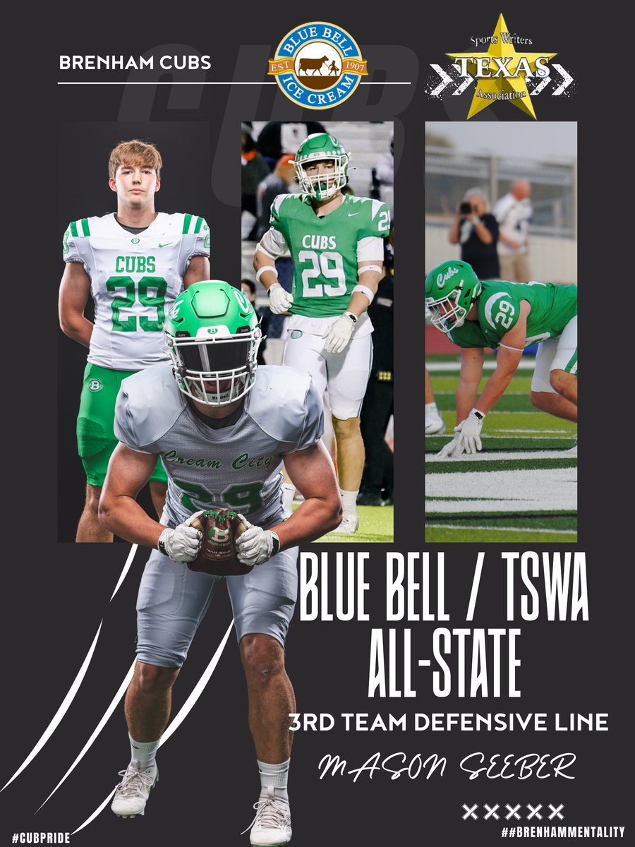 Brenham Cub Football tweet media