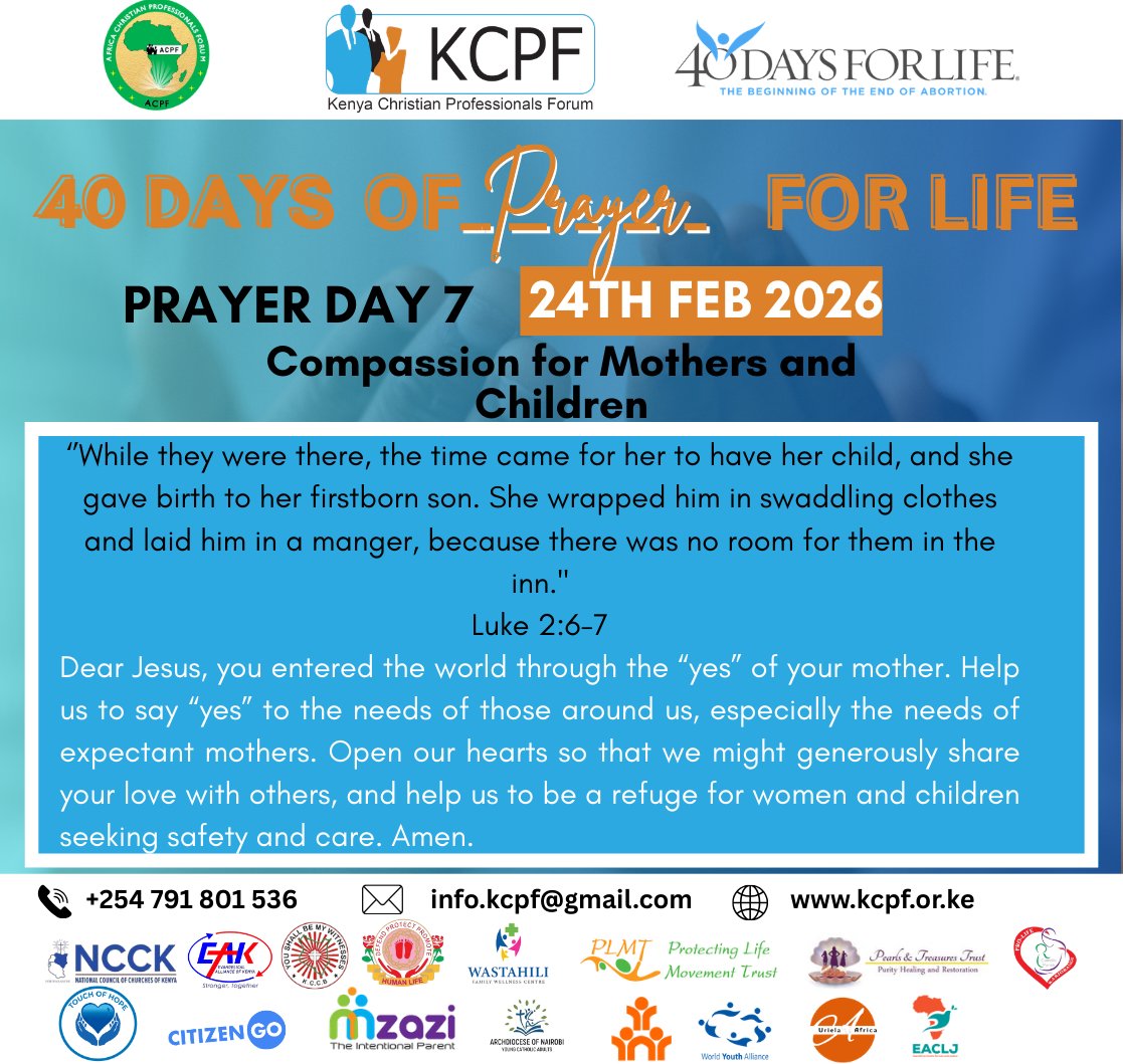 Kenya Christian Professionals' Forum (KCPF) tweet media