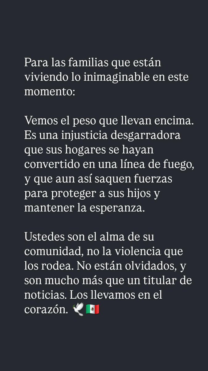 Mantente fuerte 
#mexico #peaceinmexico