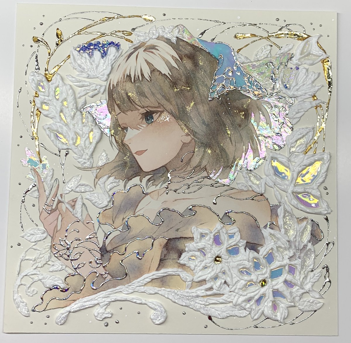 先ほどサイトにて原画2点を出品しました!
今回は出品画像に動画も追加しています!📷 