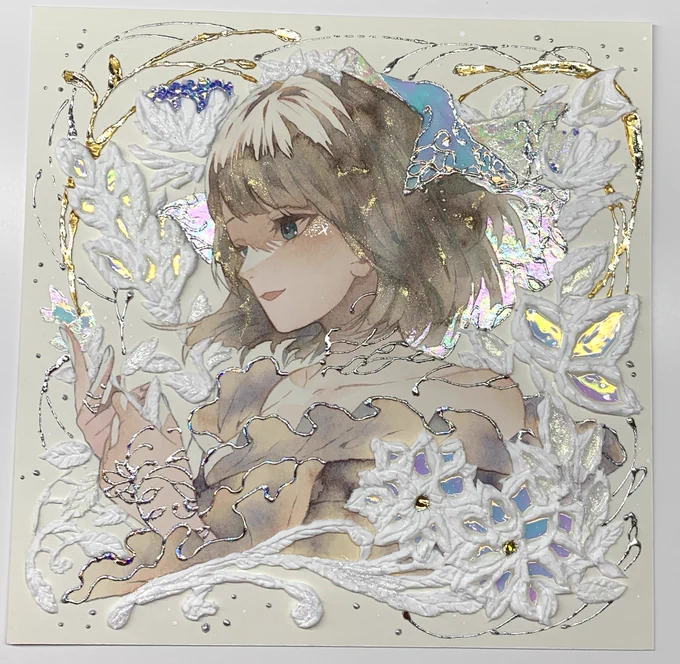 先ほどサイトにて原画2点を出品しました!
今回は出品画像に動画も追加しています!📷 