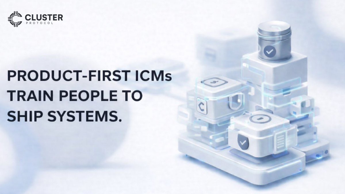 Token-first ICMs trained people to ship symbols.

Product-first ICMs will train people to ship systems. 

And systems are brutal: they need guardrails, retries, permissions, receipts.

Cluster is the layer underneath vibe-coded dApps that makes “ship fast” compatible with “don’t
