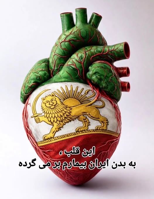 ایرانم بزودی به اوج و زیبایی و تمدن واصالت وشکوه وعظمت خودت  برمیگردی و دیگه به هیچ احدی حتی هیچ خدایی اجازه زخم زدن بهت رو نمیدیم
ایران زیبا وباشکوه من
پاینده ایران وایرانی
جاویدشاه
#Kingrezapahlavi
#Iranmassacre