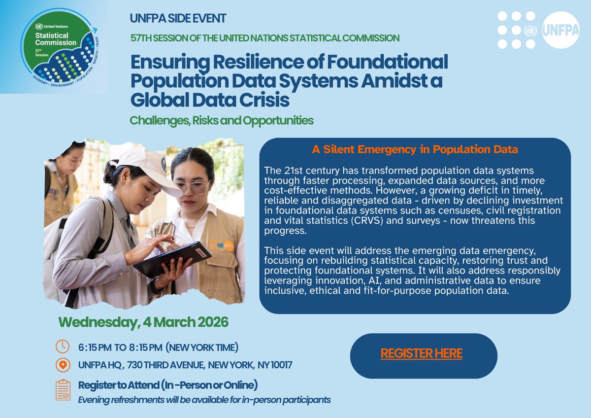 UNFPA Data and Analytics tweet media