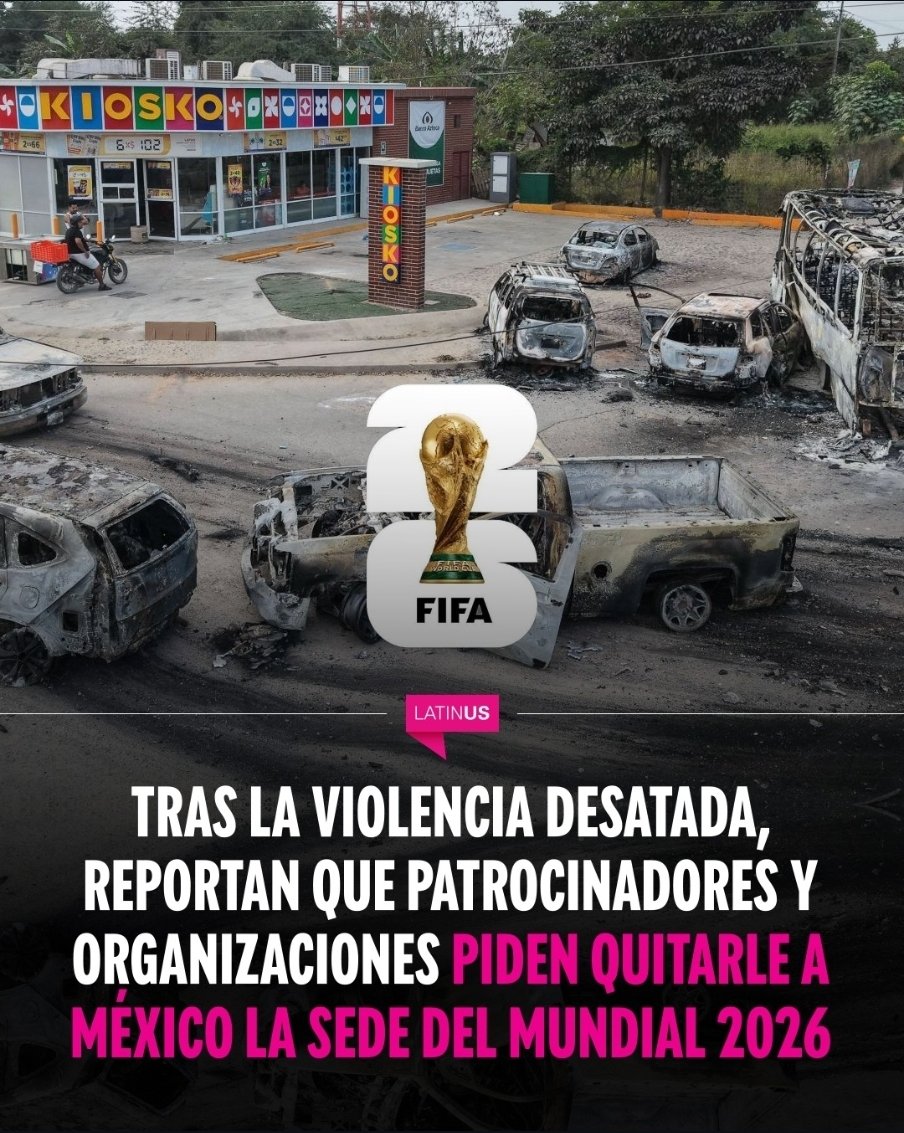 México no es un lugar seguro para los mexicanos.

Mucho menos para los extranjeros.

No queremos Mundial.

¡ Queremos paz !

Pero no la paz de los sepulcros.