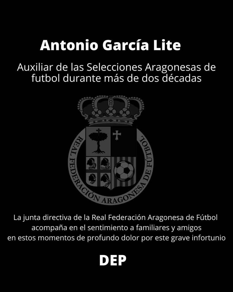 Real Federación Aragonesa Fútbol tweet media
