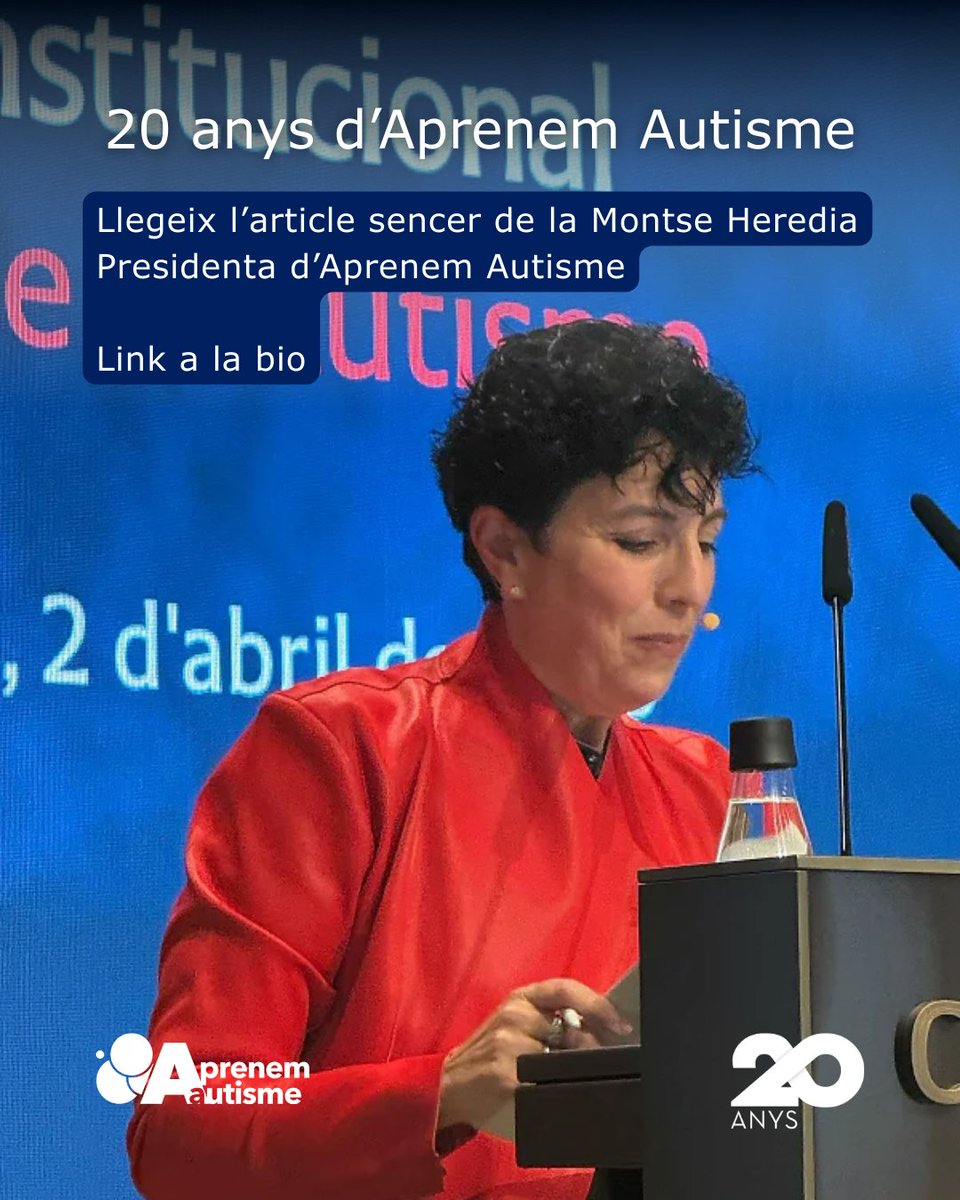 Associació Aprenem Autisme tweet media