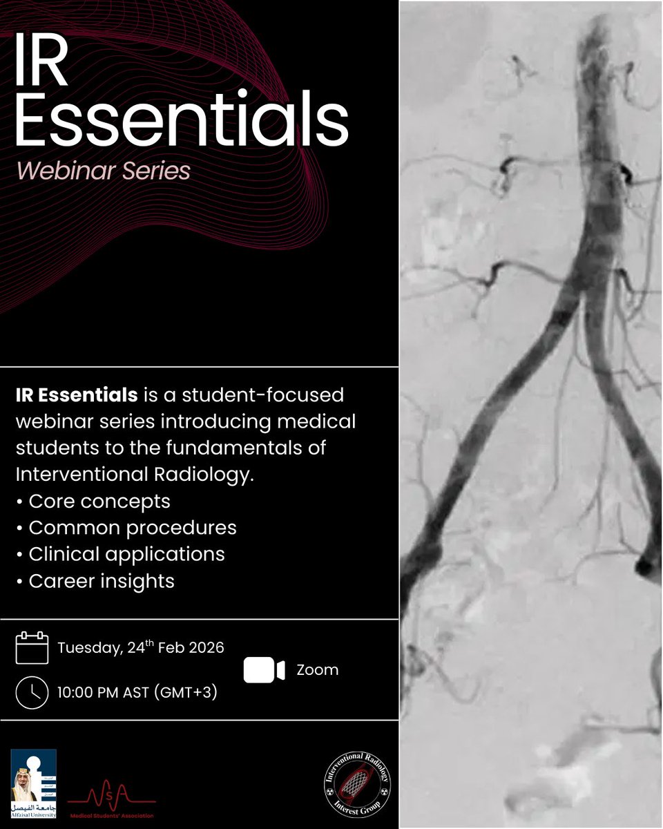 Interventional Radiology Interest Group at AU tweet media