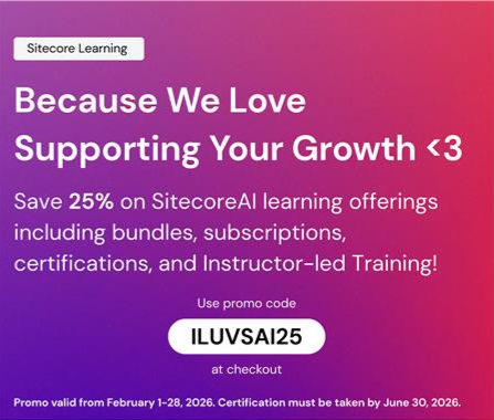 Sitecore Learning tweet media