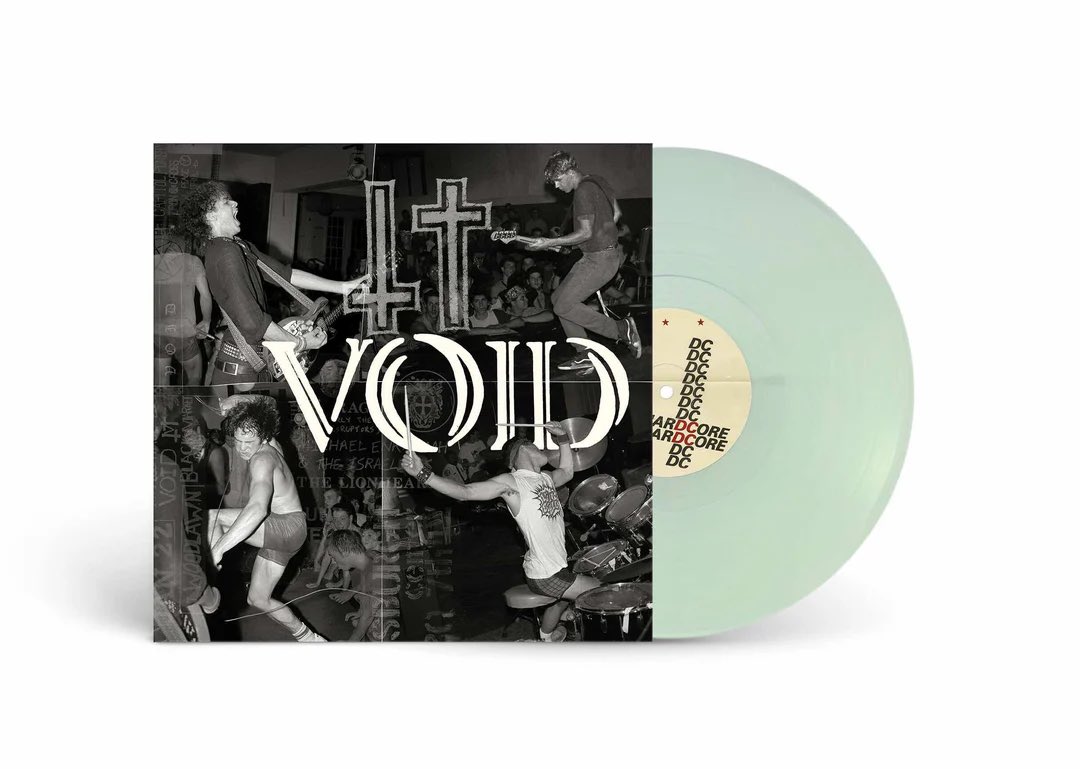 VOIDのライブ音源Lp！ クリアビニール、まさかのzine付きで確保しま