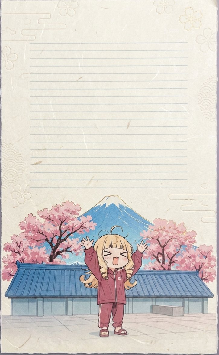 これでお手紙書いて下さいませ😋