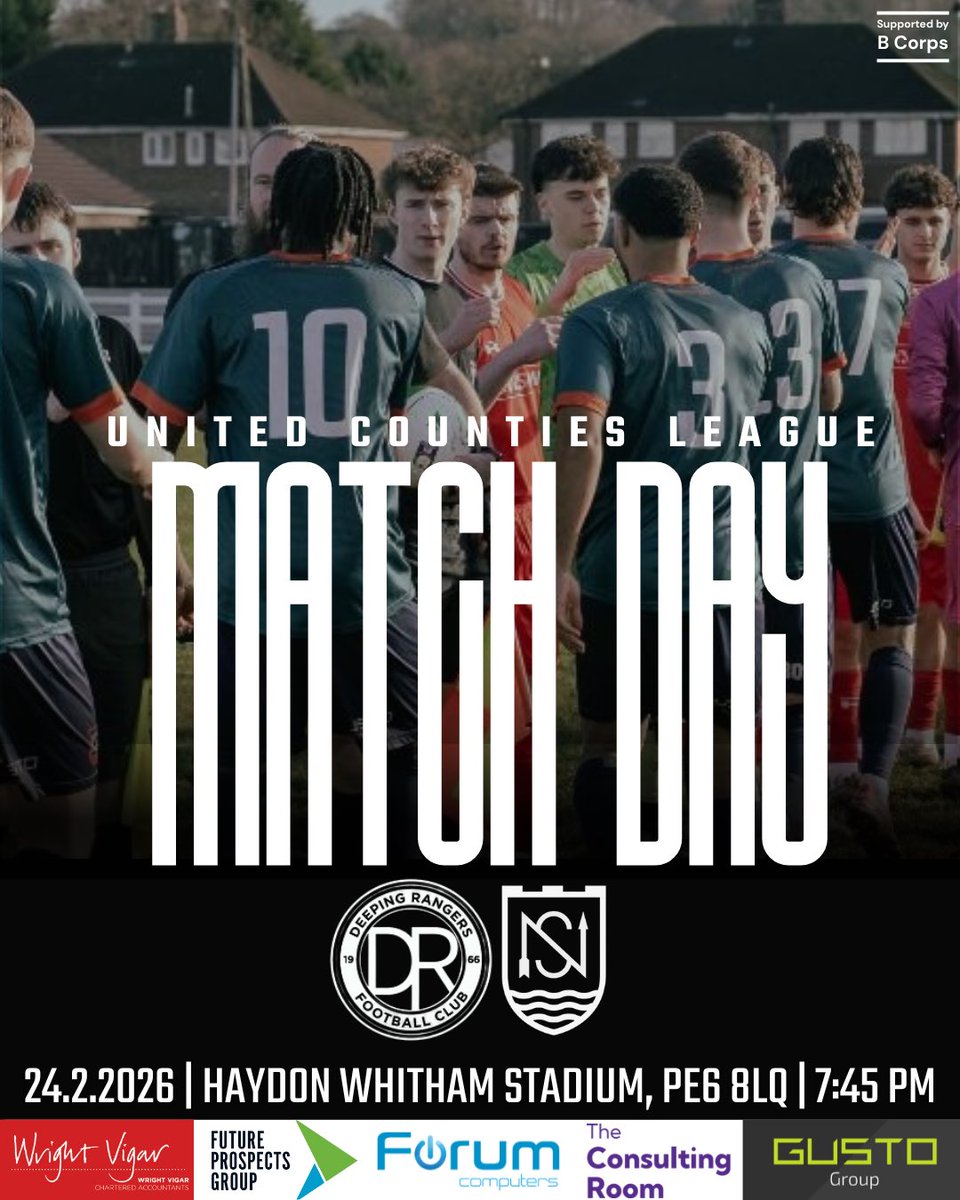 TheHighwayMen_'s tweet photo. Match Day | Deeping Rangers vs Highwaymen

The Highwaymen head to the Haydon Whitham Stadium this evening to take on @DeepingRangers in another big league test.

🆚 Deeping Rangers FC
⏰ 7:45 PM
📍 Haydon Whitham Stadium, PE6 8LQ

#UpTheHighwaymen https://t.co/nIjolWldZ5