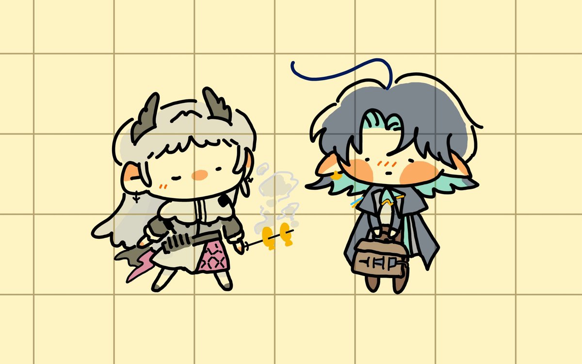 오다 주웠다
#Arknights #Irene #Lumen