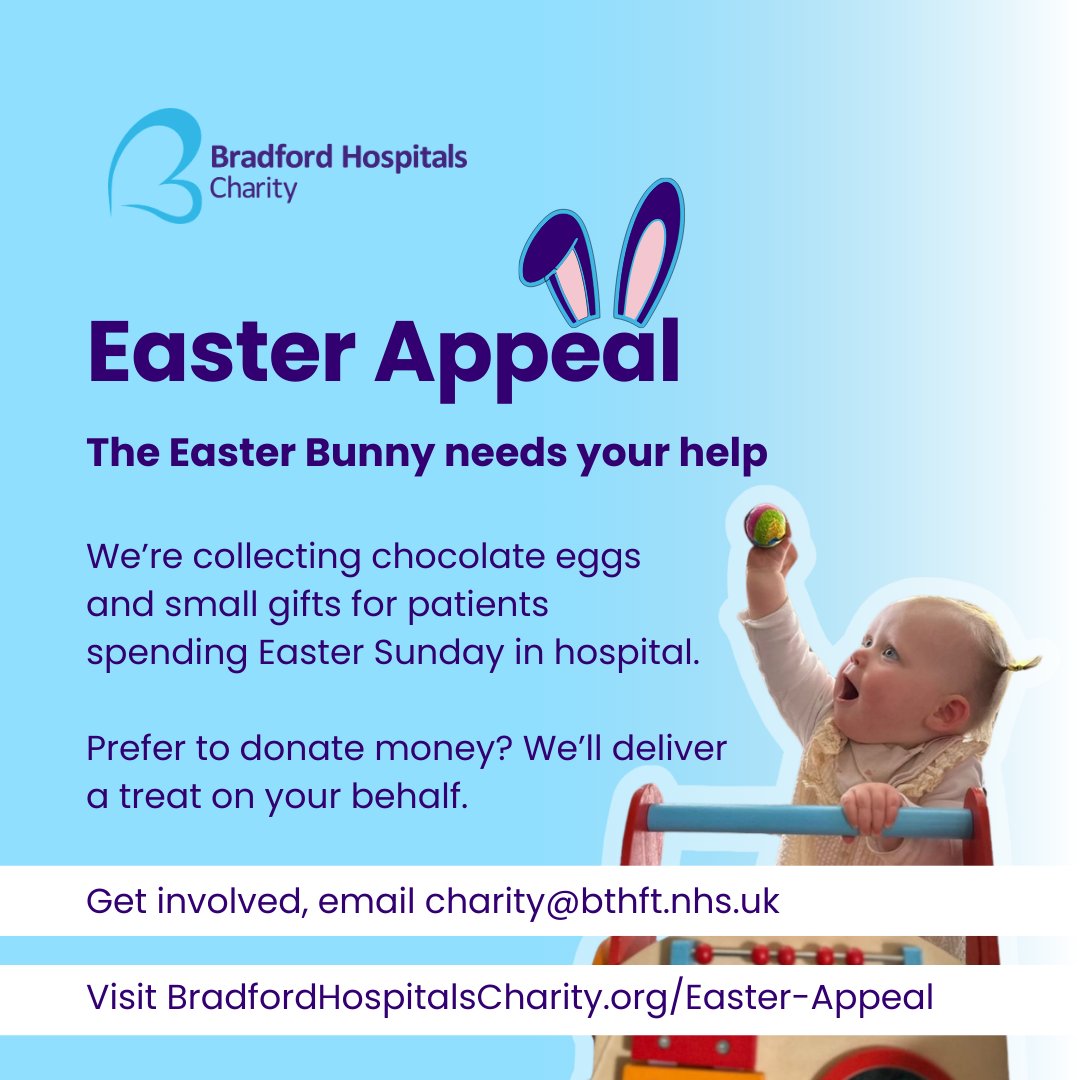 Bradford Hospitals Charity tweet media