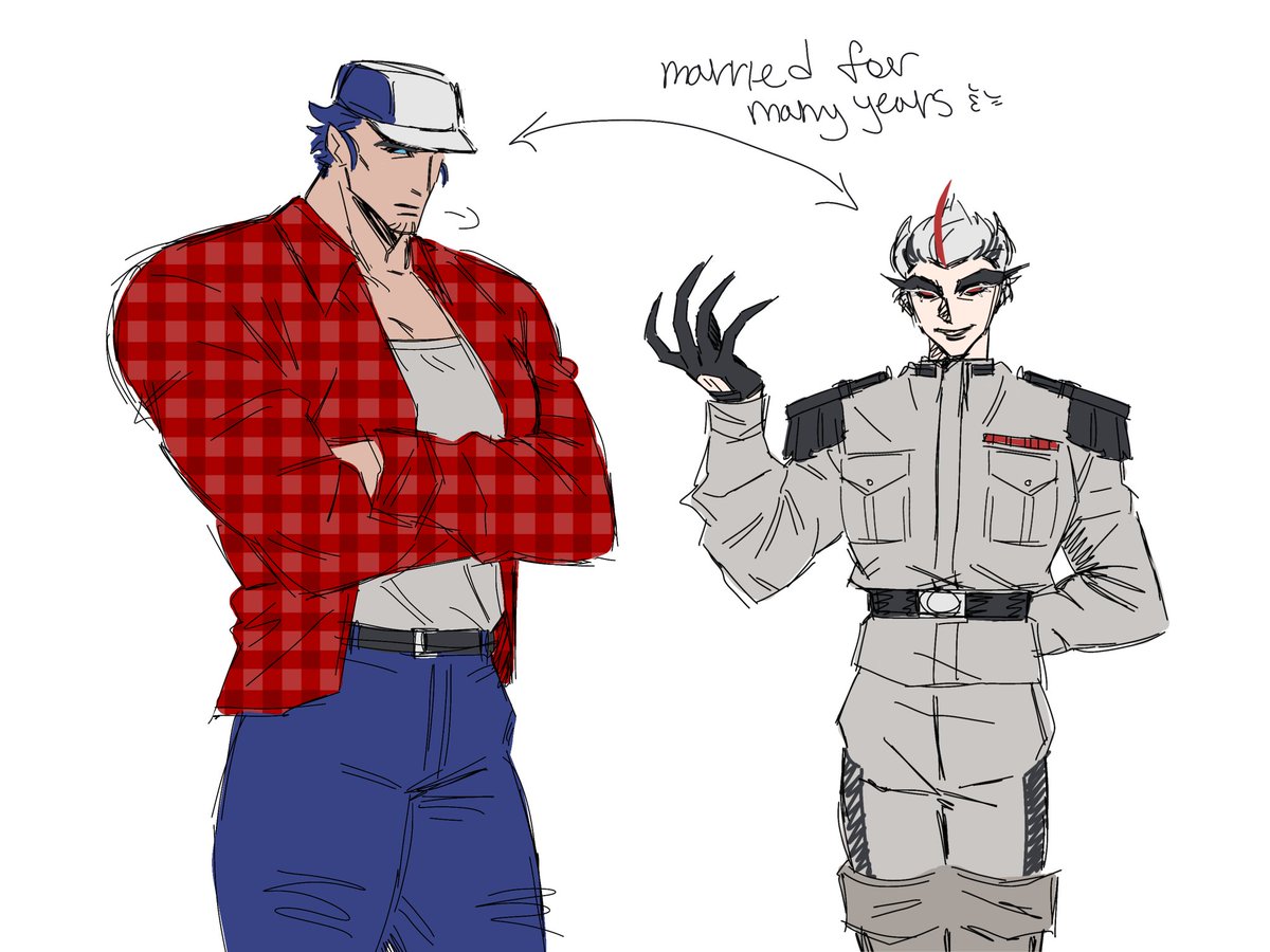 The wife is an officer, and the husband is a handyman😋