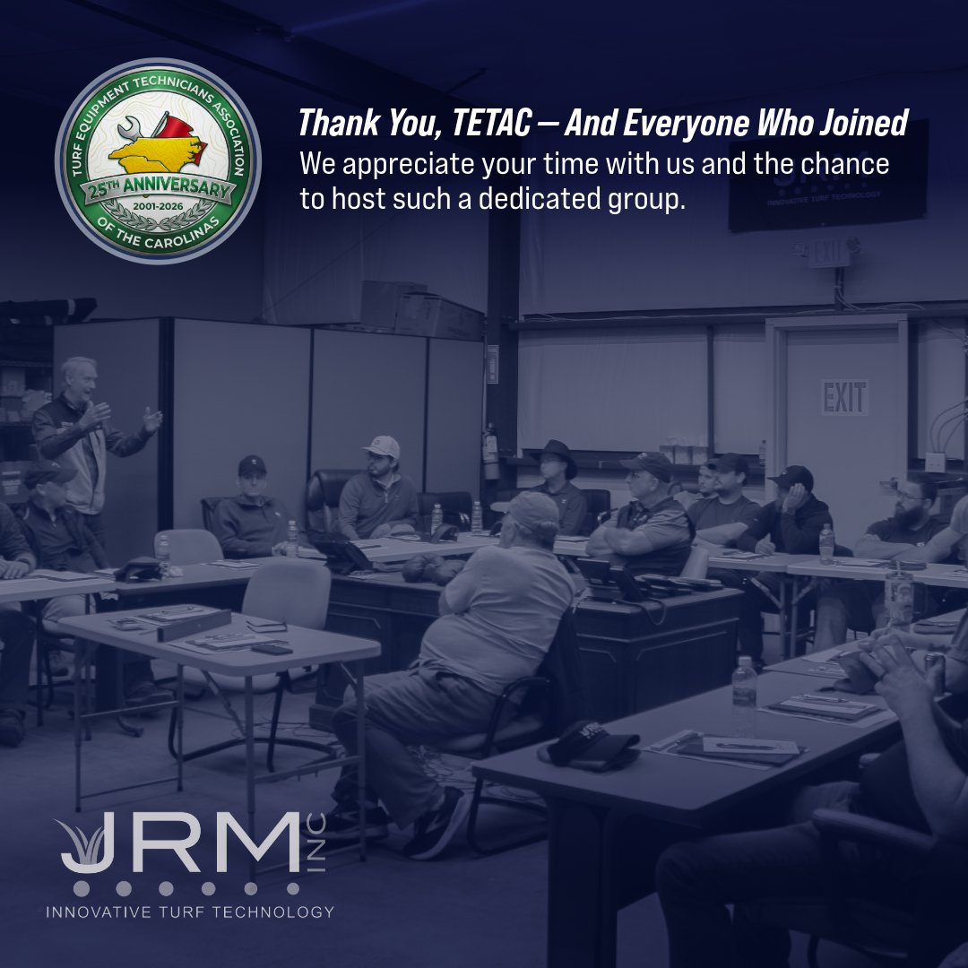 JRM Inc. - INNOVATIVE TURF TECHNOLOGY tweet media