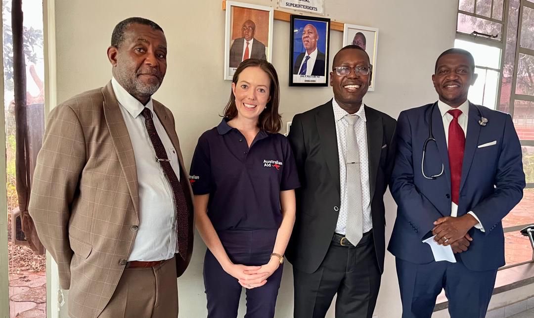 AusEmbZim's tweet image. 👩🏻‍🤝‍👩🏿We are proud to have partnered with @BRTI_ZIMBABWE 🧪🩺 via our #DirectAidProgram 🇦🇺 to establish a safe space for bereaved mothers🕊️🤍, nurturing a holistic approach to maternal health at Chinhoyi Provincial Hospital 🏥 

@dfat 
#IWD 
#SDG3 
#GiveToGain 
#SDG5 
#Zimbabwe🇿🇼