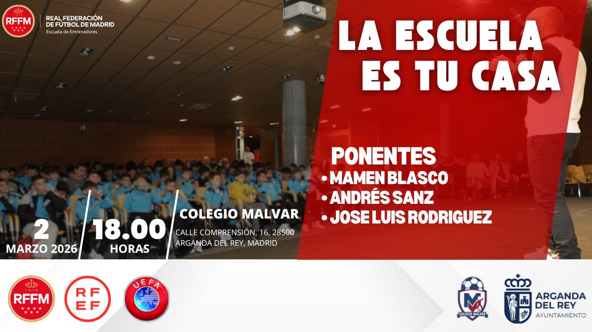 Comité y Escuela de Entrenadores de la RFFM tweet media