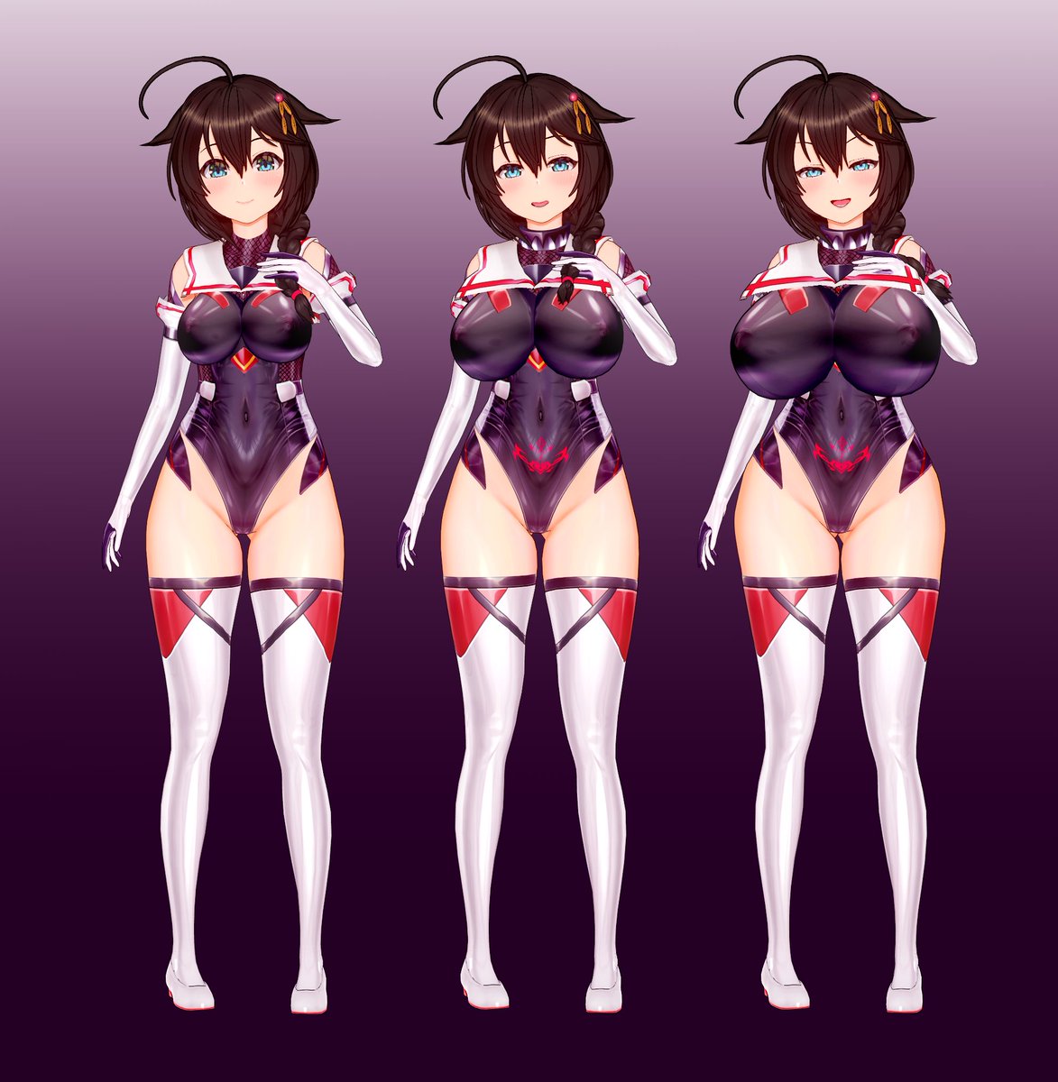 時雨ちゃんビフォーアフター 