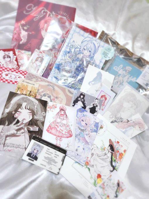 COMITIA155の戦利品 素敵な作品をありがとうございますだいすきです