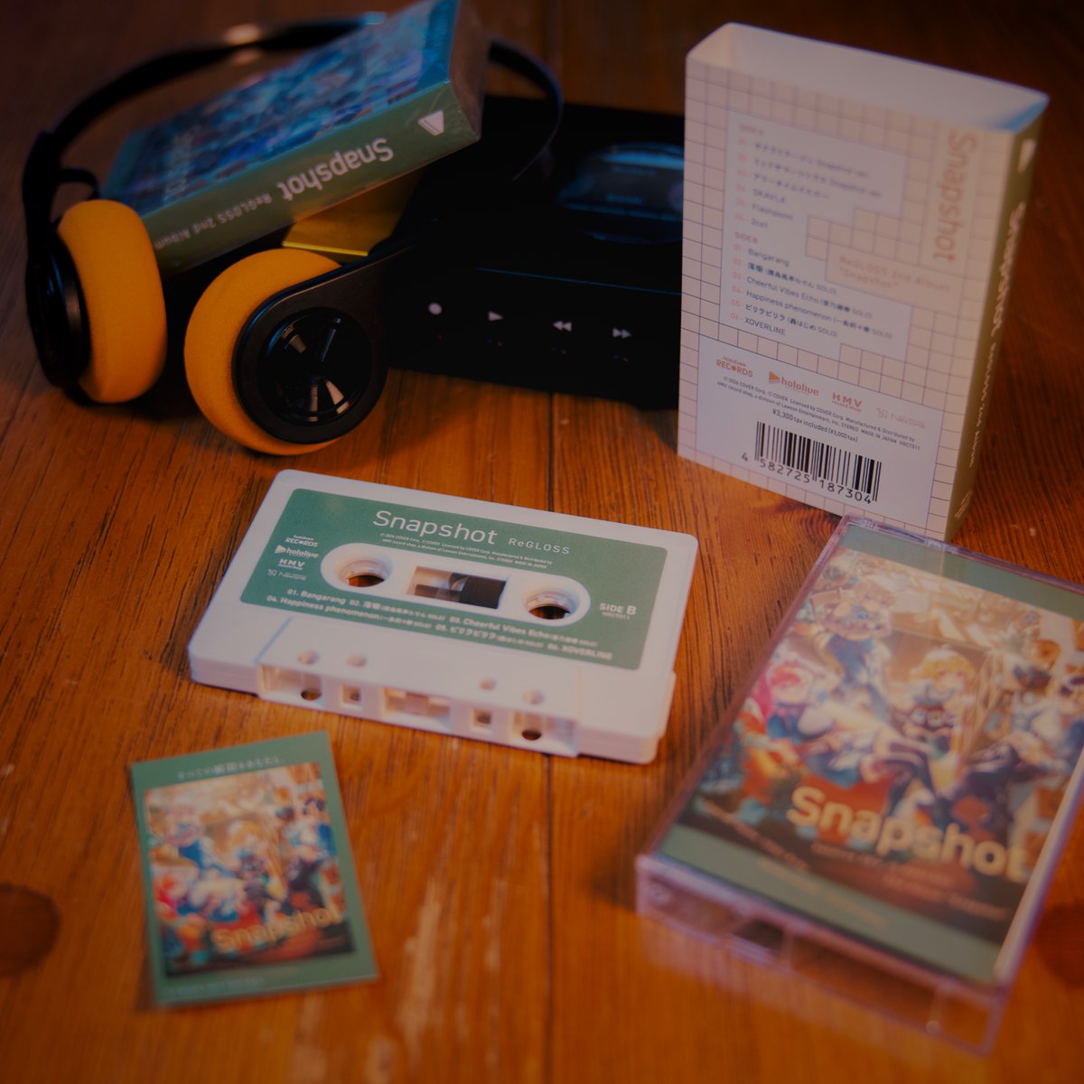 Snapshotのカセットテープが届いた！ カセットテープってCDより