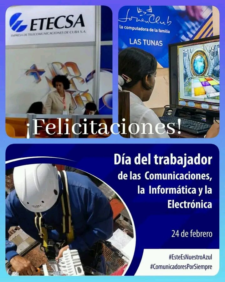 Alexand37398394's tweet photo. Cada 24 de febrero se celebramos el Día del trabajador de las Comunicaciones, la Informática y la Electrónica,en conmemoración a la primera transmisión oficial de Radio Rebelde en la Sierra Maestra  en 1958. Feliz día a todos los profesionales de la comunicación... https://t.co/Z0BaoL30rL