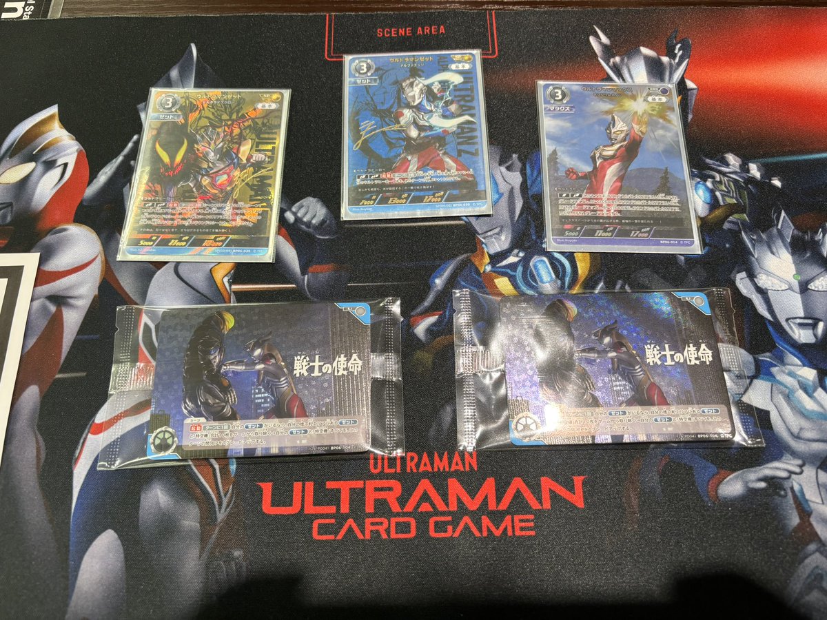 本日開催【ウルトラマンカードゲームチャレンジマッチ】の参加者は8名