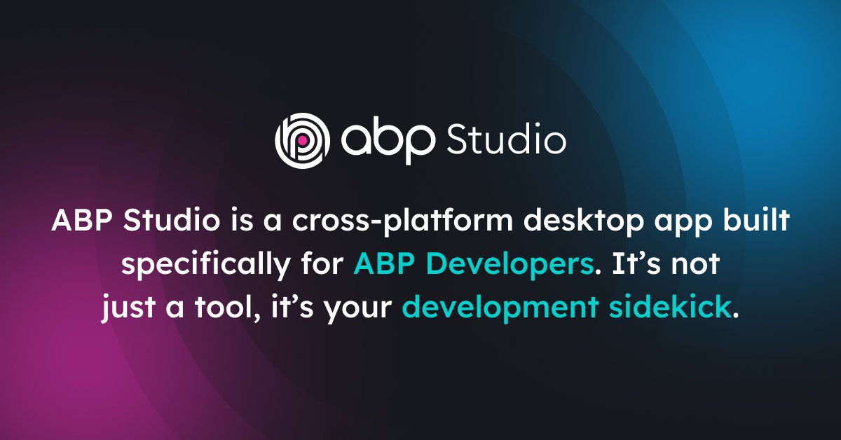 ABP.IO tweet media