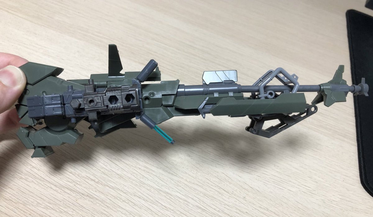 MSGとヘキサギアのパーツで少しだけ盛ってみた。