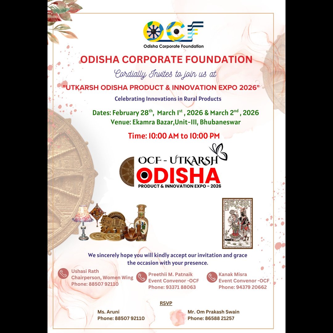Odisha Corporate Foundation tweet media