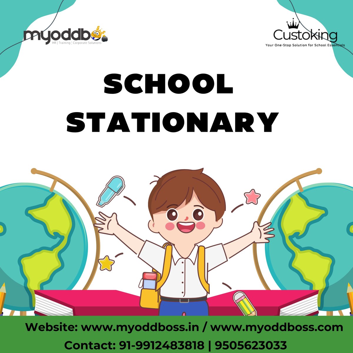 myodd_boss's tweet photo. Keep your school fully stocked all year round. Call today! #YearRoundSupply #CustoKing #MyOddBoss #SchoolEssentials https://t.co/CTe78UkJDq
