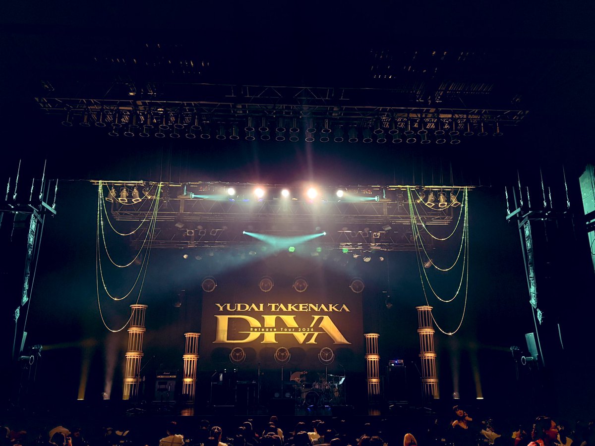 DIVA #竹中雄大 Zeppだけでなんて、ほんともったいないくらいの歌唱力