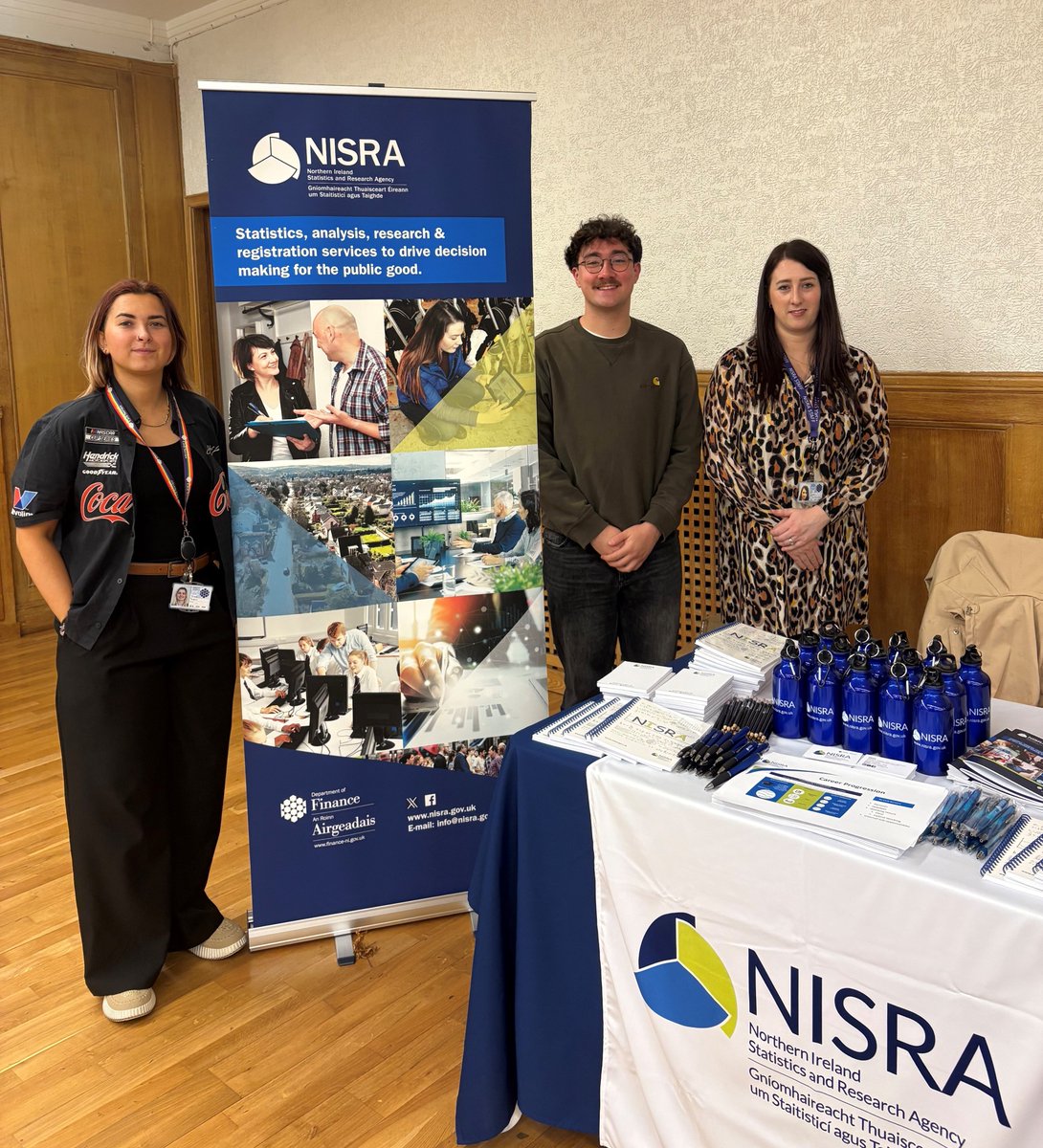 NISRA's tweet image. NISRA will be attending @QUBelfast Spring Career Fair! If you are interested in finding out about a career with NISRA, come along and say hello.
🗓Tuesday 3rd March
⏰11am - 2:30pm

#NISRA #QUBCareersFair #UnlockYourPotential