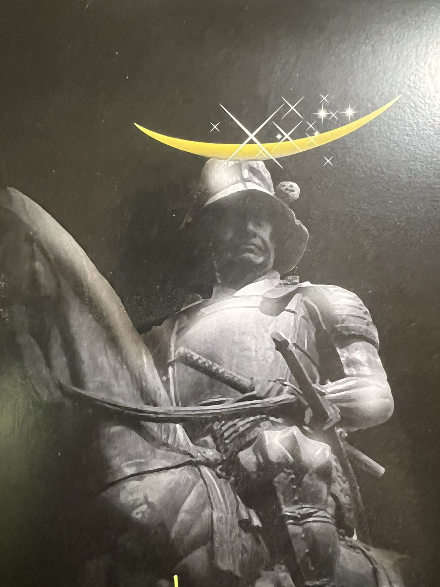 我が地元の伊達政宗（いたちまさむね）さん キラキラがかかってるって