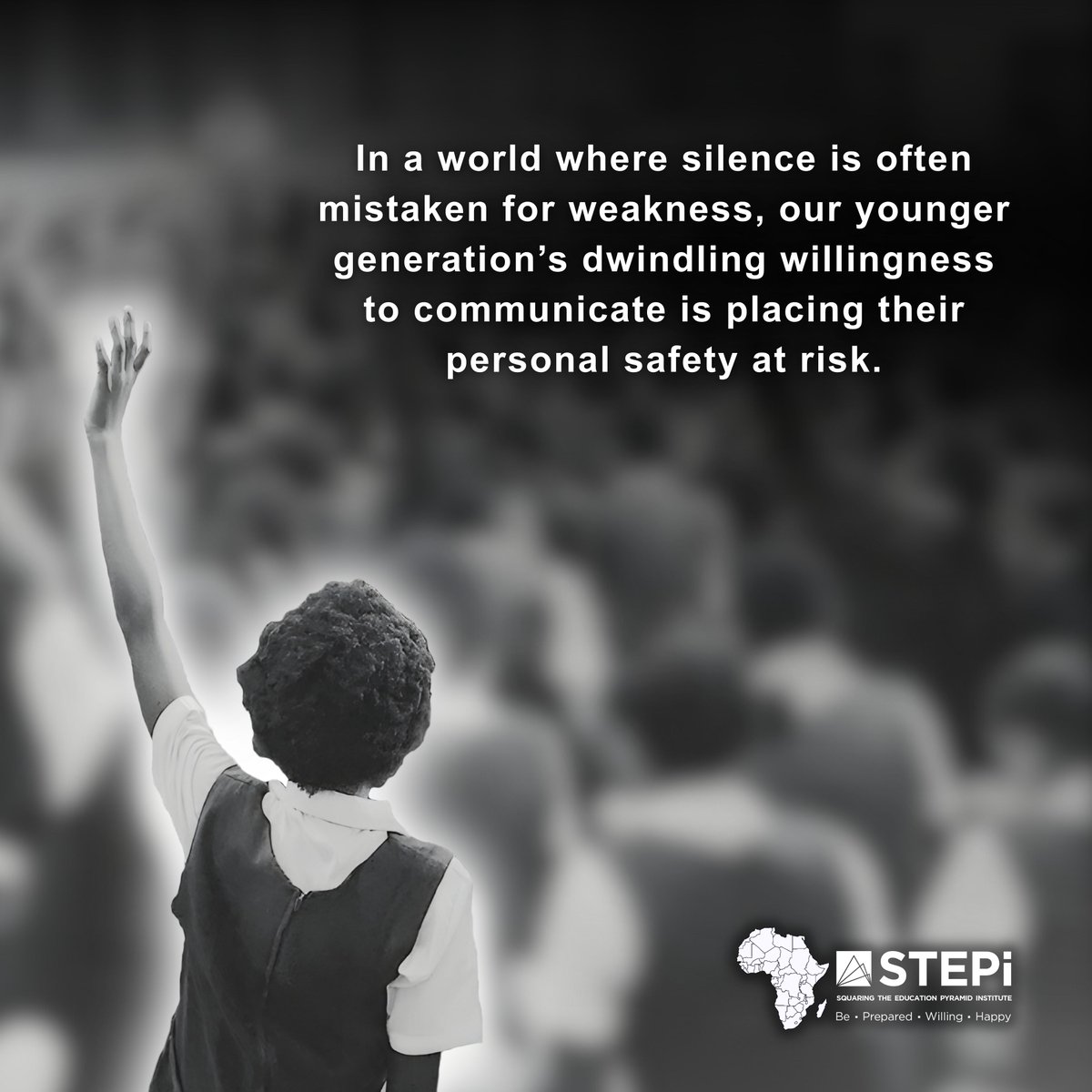 Many children are harmed because their silence is mistaken for weakness. 

Read our latest blog revealing how Willingness to Communicate &amp; Positive Self-Talk empowers children to use their voices with confidence.

➡️ stepiedu.org/blogs/news/nur… ⬅️

#ChildSafety #Education