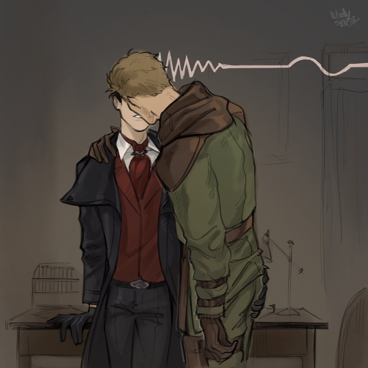 damn snake is about to steal his cake

#морутопия #pathologic #daniildankovsky #artemyburakh #burakhovsky #burda