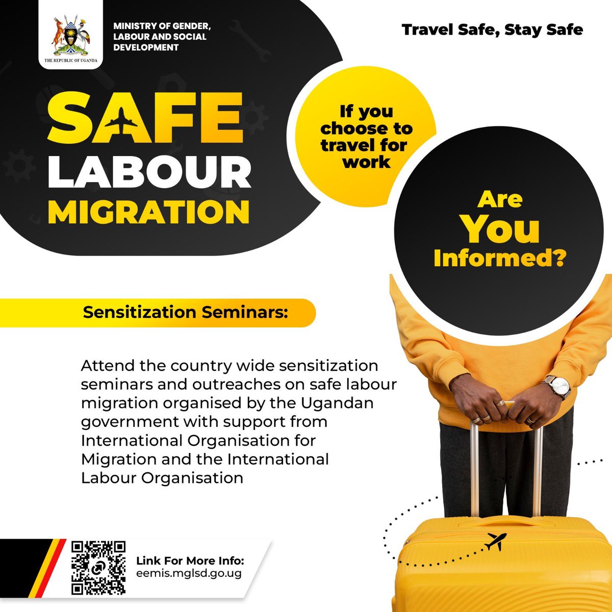 BannetRurunga's tweet photo. Travel smart and work safe!
Enjoy the peace of mind that comes from regular monitoring visits and access to formal complaint channels.
Your safety and well-being are our top priorities, ensuring you have the support you need every step of the way
#SafeLabourMigration https://t.co/fUGcIhP5pf