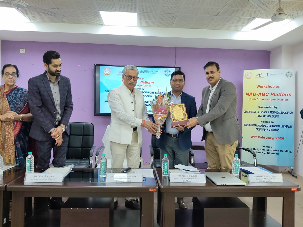 BINOD BIHARI MAHTO KOYALANCHAL UNIVERSITY tweet media