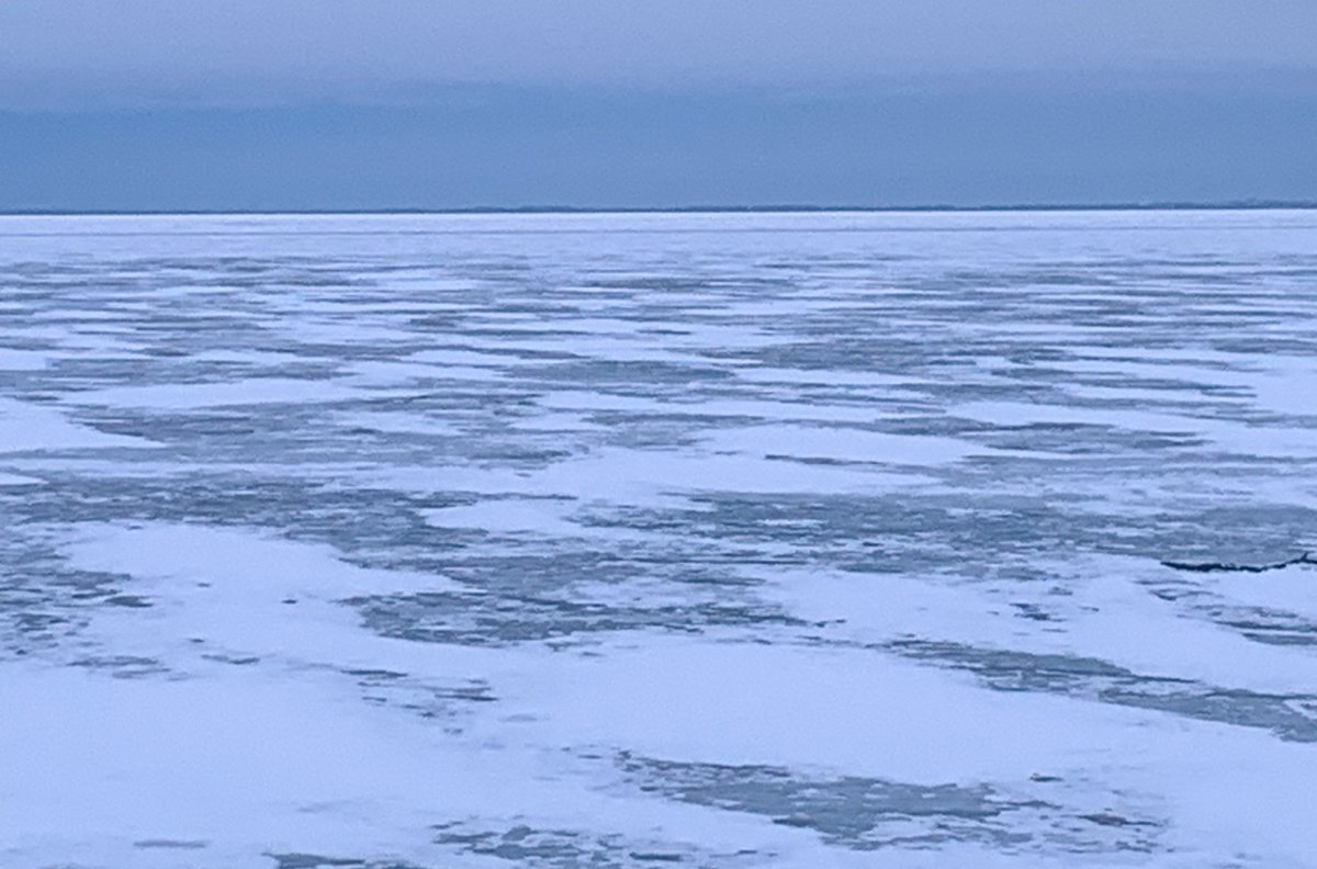 Some people like marble cheese, marble cake or marble countertops.  I prefer marble ice.  #PeleeIsland